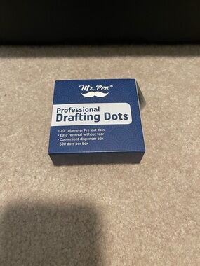 Professional Drafting Dots - Blue